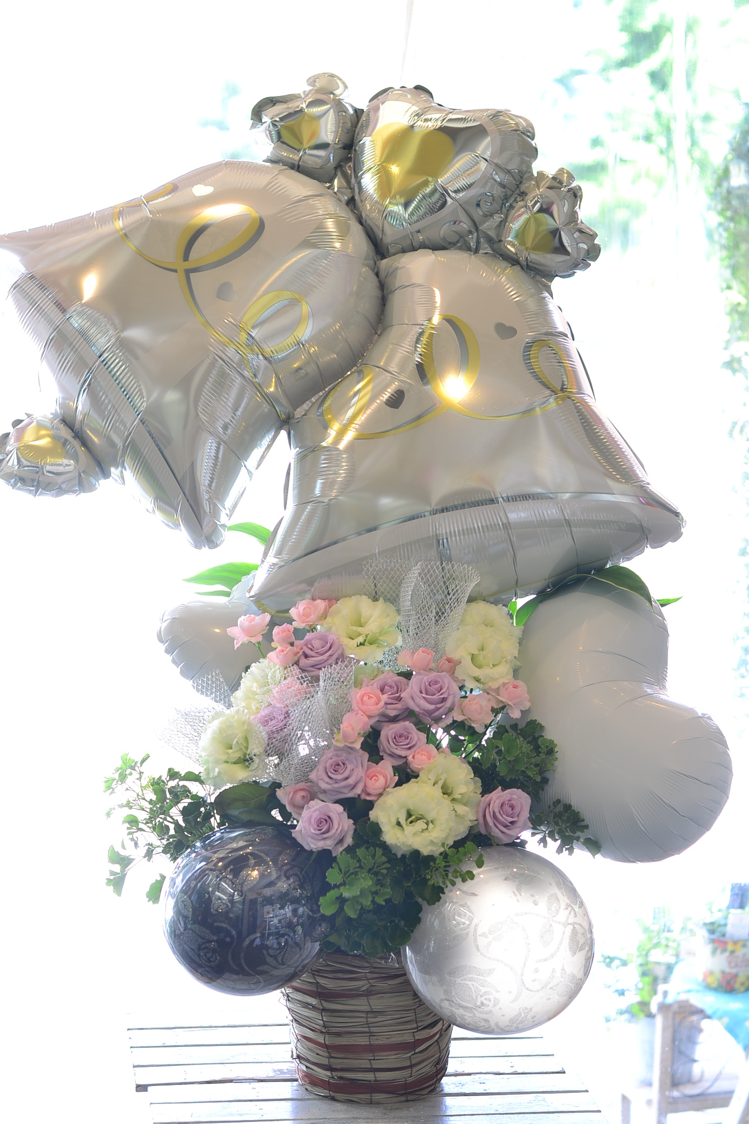 【さくら様】8/29 大阪 直送 時間指定 バルーンギフト 推し活 生誕祭 祝花 推し活バルーン フラワーバルーン ギフトバルーン 祝花 生誕祭